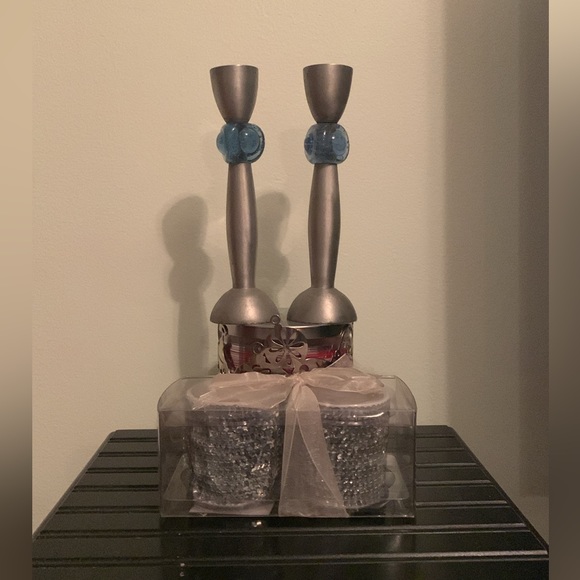 NEW candle set & 2 candle stick - Picture 13 of 15